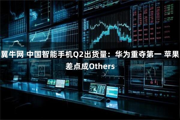 翼牛网 中国智能手机Q2出货量：华为重夺第一 苹果差点成Others